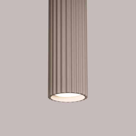 Pendant lamp KARBON 1 taupe