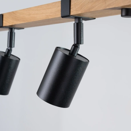 Ceiling lamp FAGER 4L black