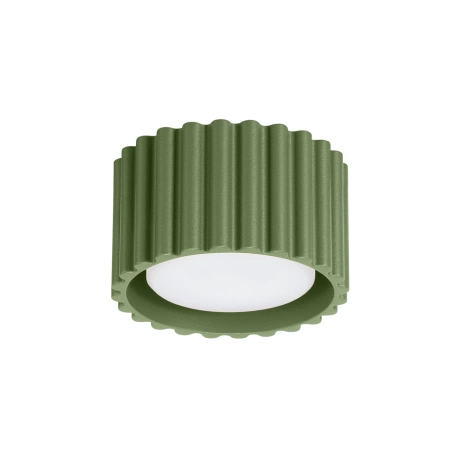 Ceiling lamp AURA 1 olive green Gx53