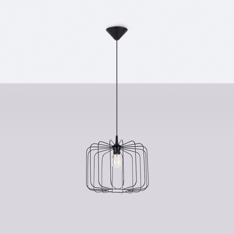 Pendant lamp SKAAR black