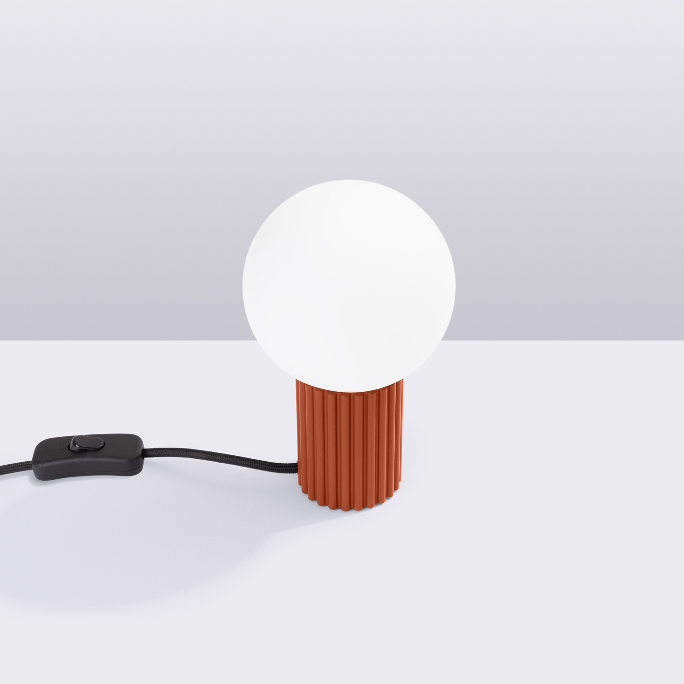 Table lamp HALO red ochra