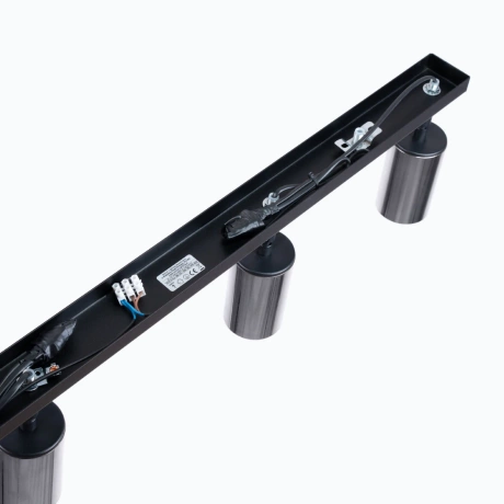 Ceiling lamp WINX 4L black/chrome