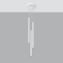 Pendant lamp PASTELO 3P white
