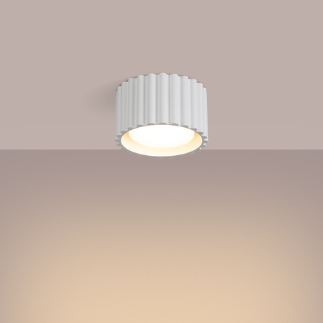 Ceiling lamp AURA 1 white Gx53