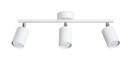 Ceiling lamp LEMMI 3 white + 3x LED Bulb GU-10 3000K Warm 7W 510lm