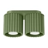 Ceiling lamp AURA 2 olive green GU10