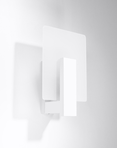 Wall lamp LAPPO white + zx LED bulb E14 4000K Cold 7.5W 650lm