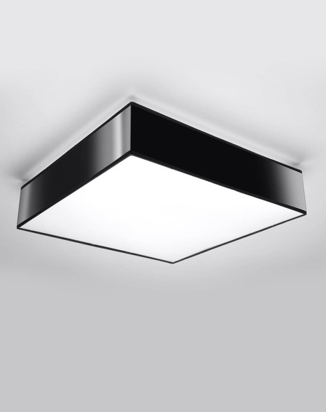Ceiling lamp HORUS 45 BLACK + 3x LED Bulb E27 3000K Warm 7.5W 620lm