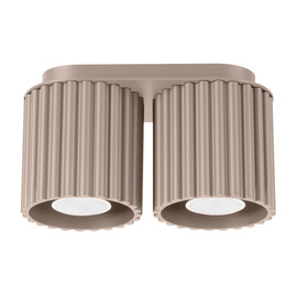 Ceiling lamp AURA 2 taupe GU10