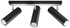 Ceiling lamp DIREZIONE 3 black + 3x LED Bulb GU-10 4000K Cool White 7W 630lm