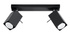 Ceiling lamp MERIDA 2 black + 2xLED Bulb GU-10 3000K Warm 7W 620lm