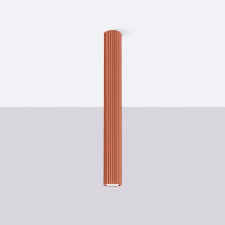 Ceiling lamp KARBON 60 red ochre