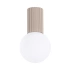Ceiling lamp HALO taupe IP44