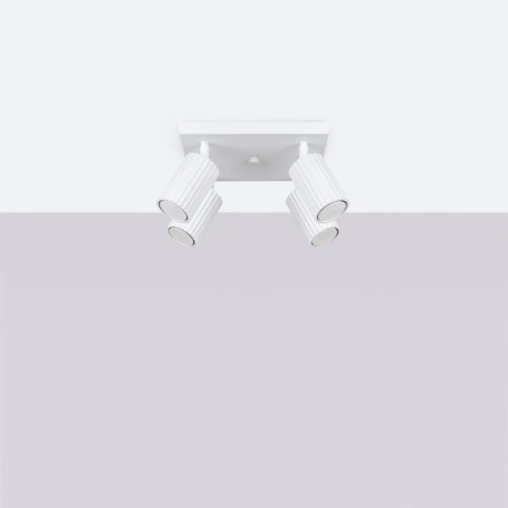 Ceiling lamp KARBON 4 white