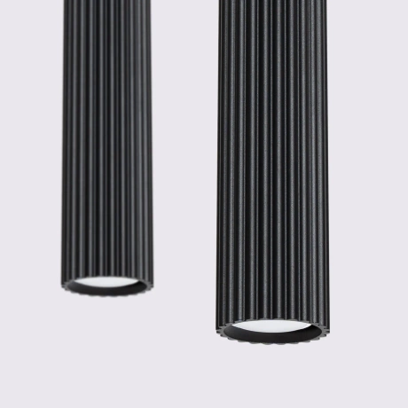 Pendant lamp KARBON 2 black