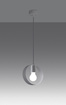 Ceiling pendant lamp TITRAN 1 white + 1x LED bulb E27 3000K Warm 7,5W 620lm