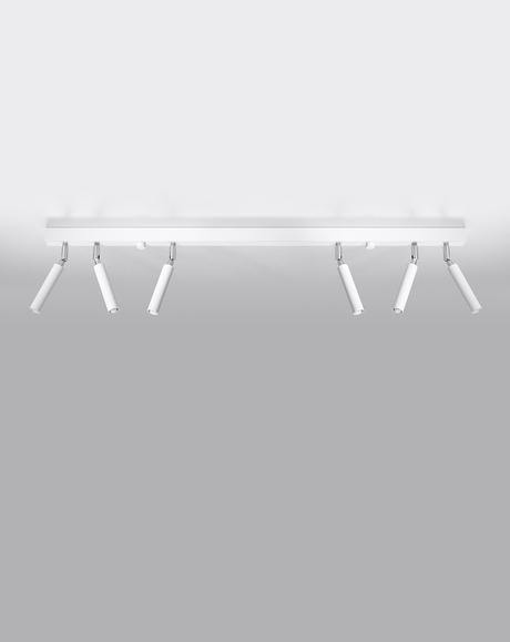 Ceiling lamp EYETECH 6 white + 6x LED Bulb G9 3000K Warm 4.5W 510lm