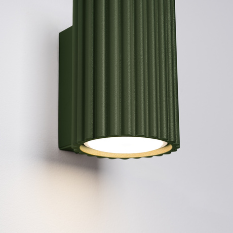 Wall lamp KARBON 10 olive green