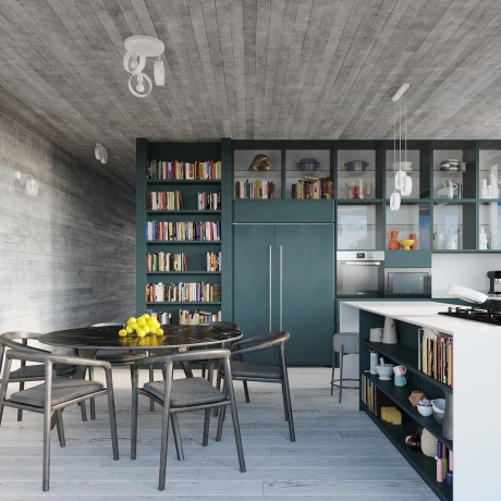 Pendant lamp TITRAN 3 biała