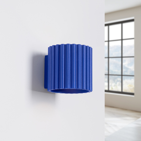 Wall lamp AURA ultramarine G9