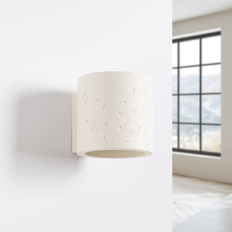 Wall lamp ORBIS concrete beige