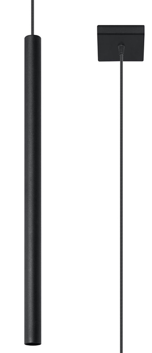 Hanging lamp PASTELO 1 black + 1x LED Bulb G9 4000K Cool White 4.5W 530lm