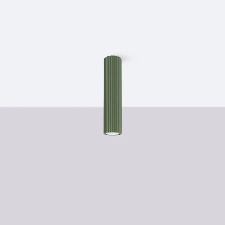 Ceiling lamp KARBON 30 olive green