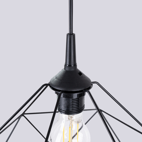 Pendant lamp TRIOM 30 black