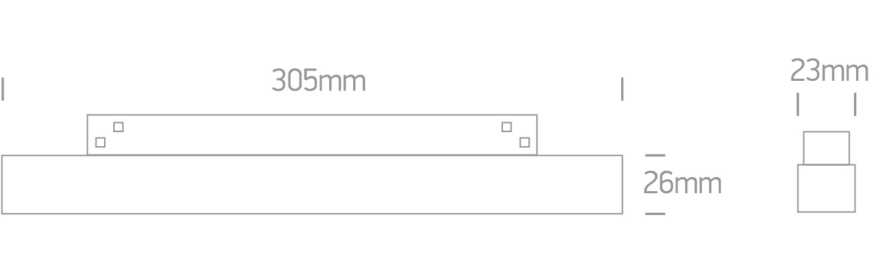Controller for magnetic tracks 200W