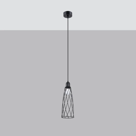 Pendant lamp SUBA 1 black