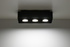 Ceiling lamp MONO 3 black
