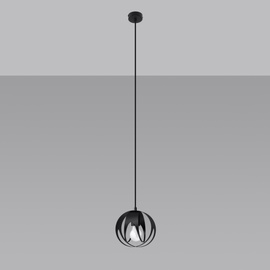 Pendant lamp TULOS 1 black