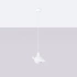 Pendant lamp HYPERION 1 white