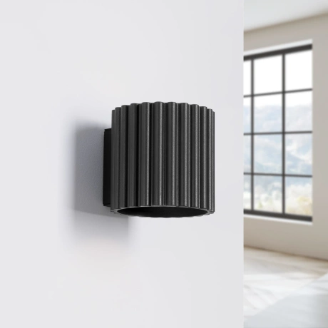 Wall lamp AURA black G9