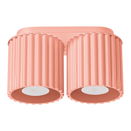 Ceiling lamp AURA 2 peach GU10