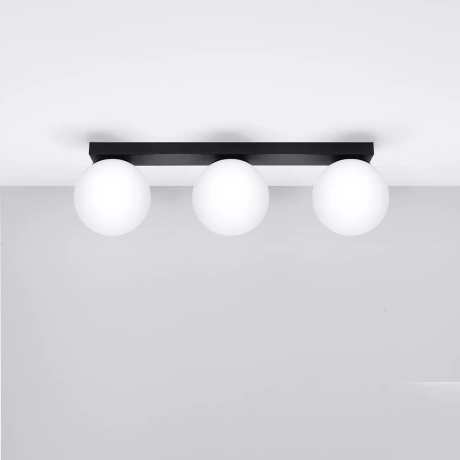 Ceiling lamp YOLI 3 black