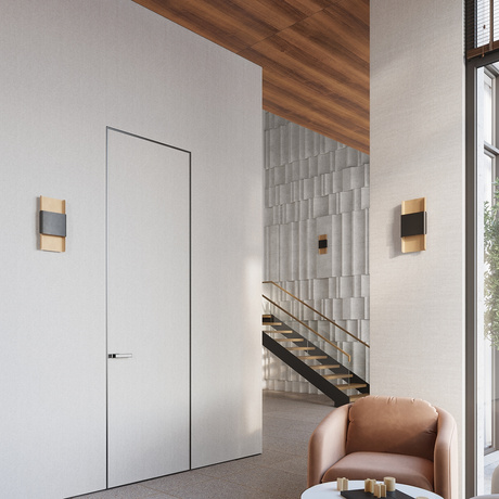 Wall lamp DURLIN gold/black + 2x LED Bulb G9 3000K Warm 4.5W 450lm