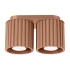 Ceiling lamp AURA 2 mocha GU10