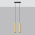 Pendant lamp LAGOS 2 polished gold