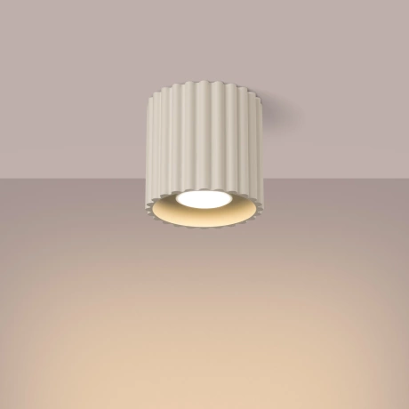 Ceiling lamp AURA 1 beige GU10