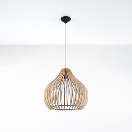 Pendant lamp APRILLA wood