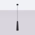 Pendant lamp ELECTRA black concrete