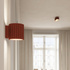 Ceiling lamp AURA 2 red ochra Gx53