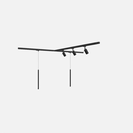 RING black GU10 3000K 7W 510lm