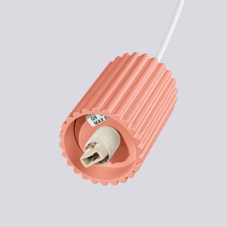 Pendant lamp HALO 1 peach