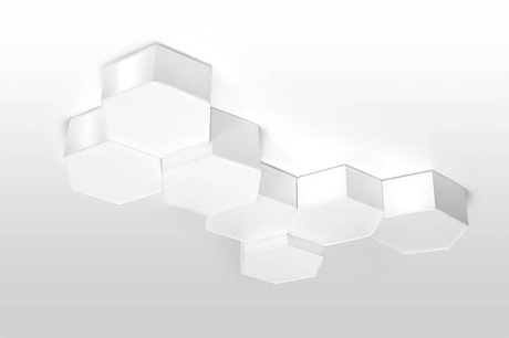 Ceiling lamp SUNDE 15 white + 2x LED bulb E27 4000K Cool White 7.5W 650lm