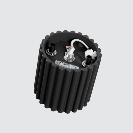 Ceiling lamp AURA 1 black GU10