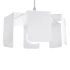 Pendant lamp TULIP white
