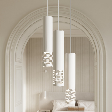 Pendant lamp LIRO 3L white