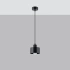 Pendant lamp SAVAR 1 black